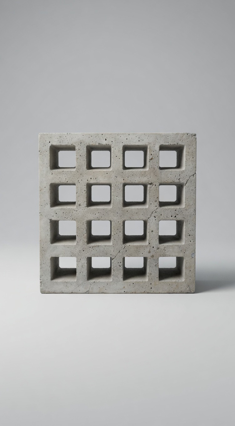 Elemento vazado de concreto